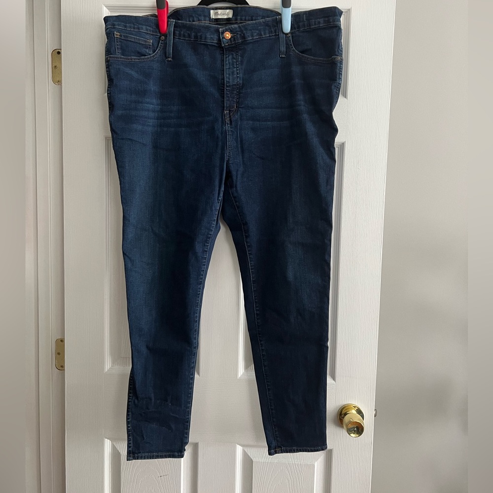 Madewell 10” high rise skinny jean size 37
